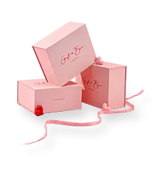 Karton mit magnetischem Deckel