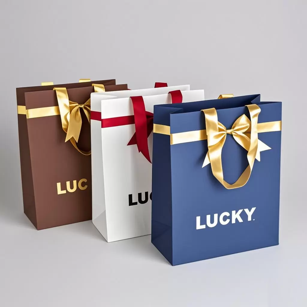 Individuell gestaltete Geschenktüten