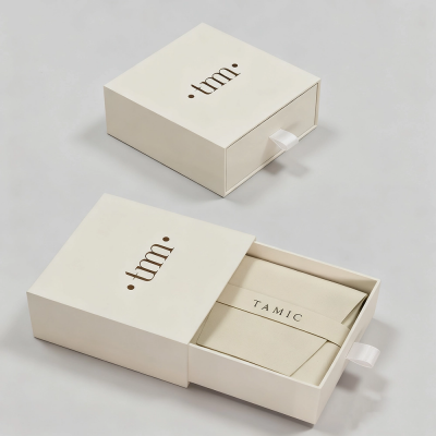 Ohrringbox aus Pappe