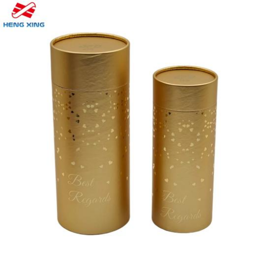 Zylindrische Kartonverpackungen für Premiumprodukte