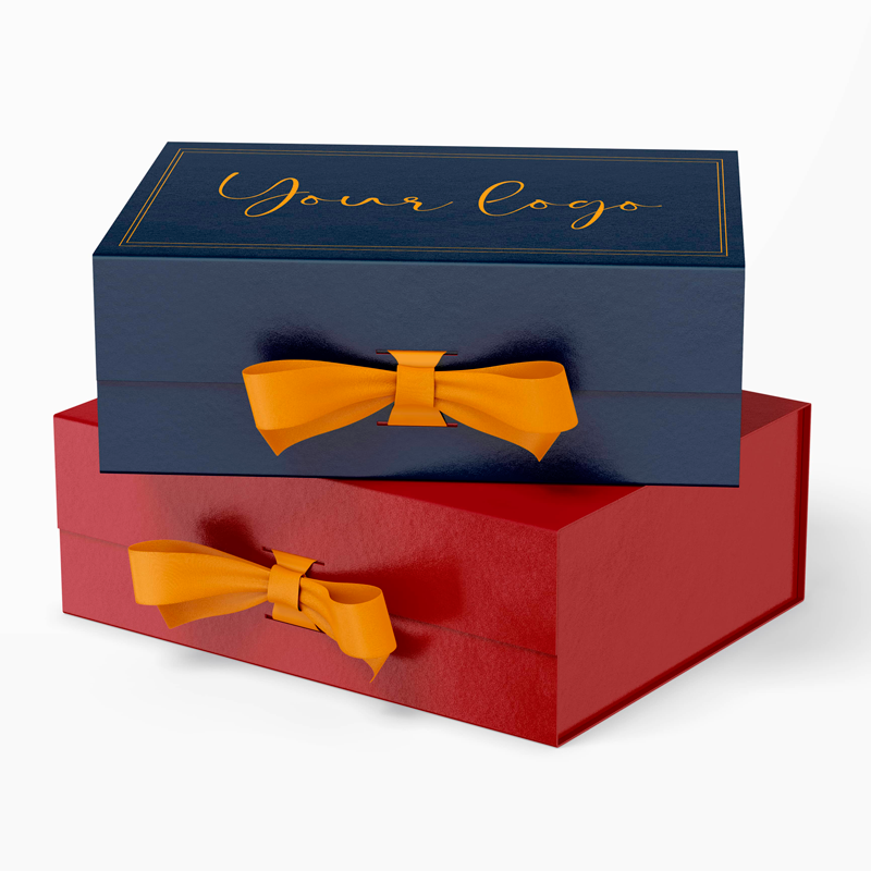 Farbige Geschenkboxen mit Deckel