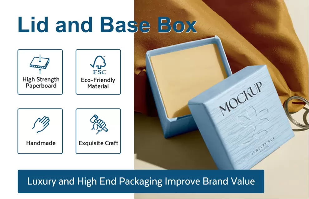 Zweiteilige Geschenkbox Zweiteilige Geschenkbox