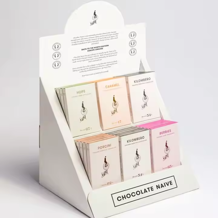  Kundenspezifische Kartondisplays 
