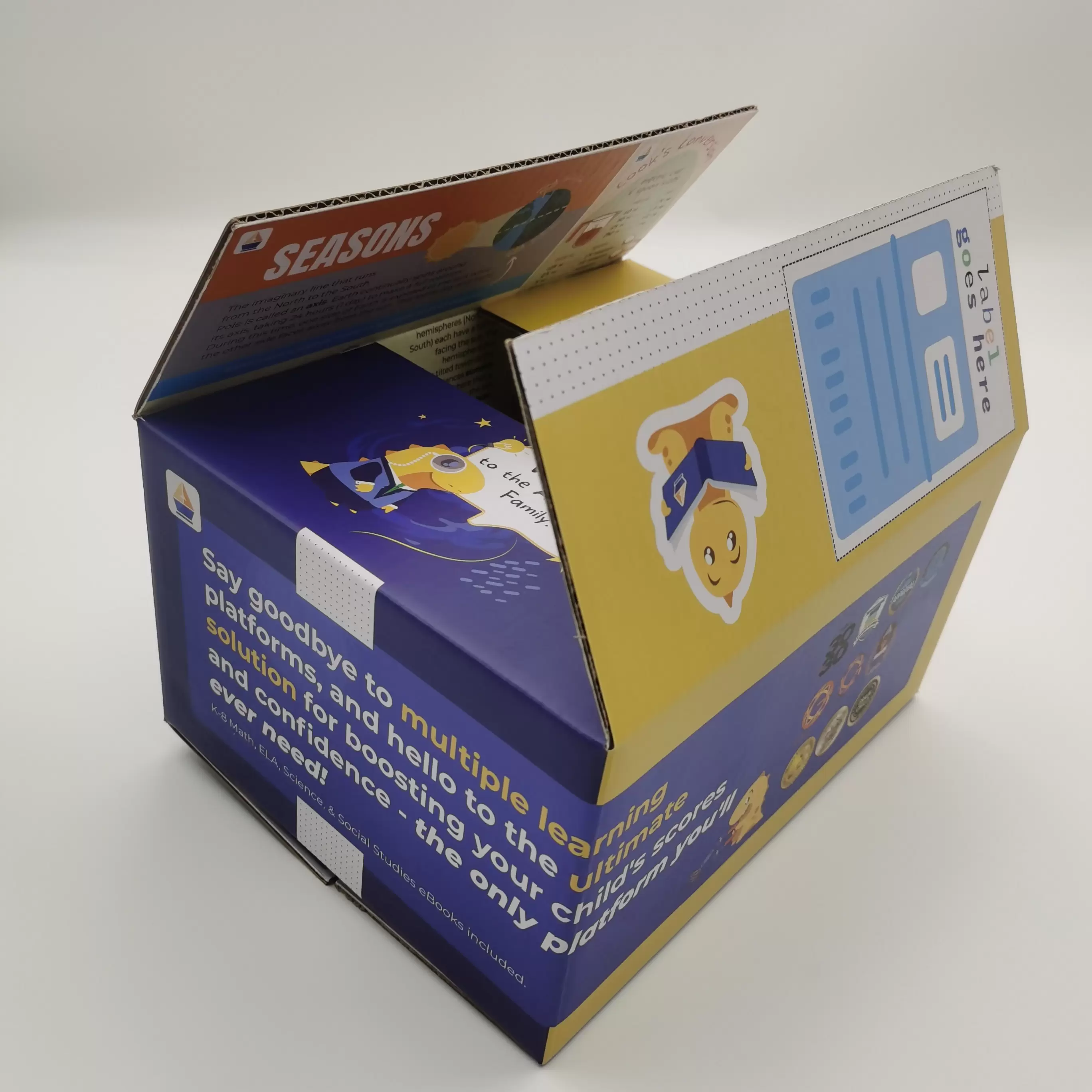 Doppelwandige Wellpappschachtel Doppelwandige Wellpappschachtel