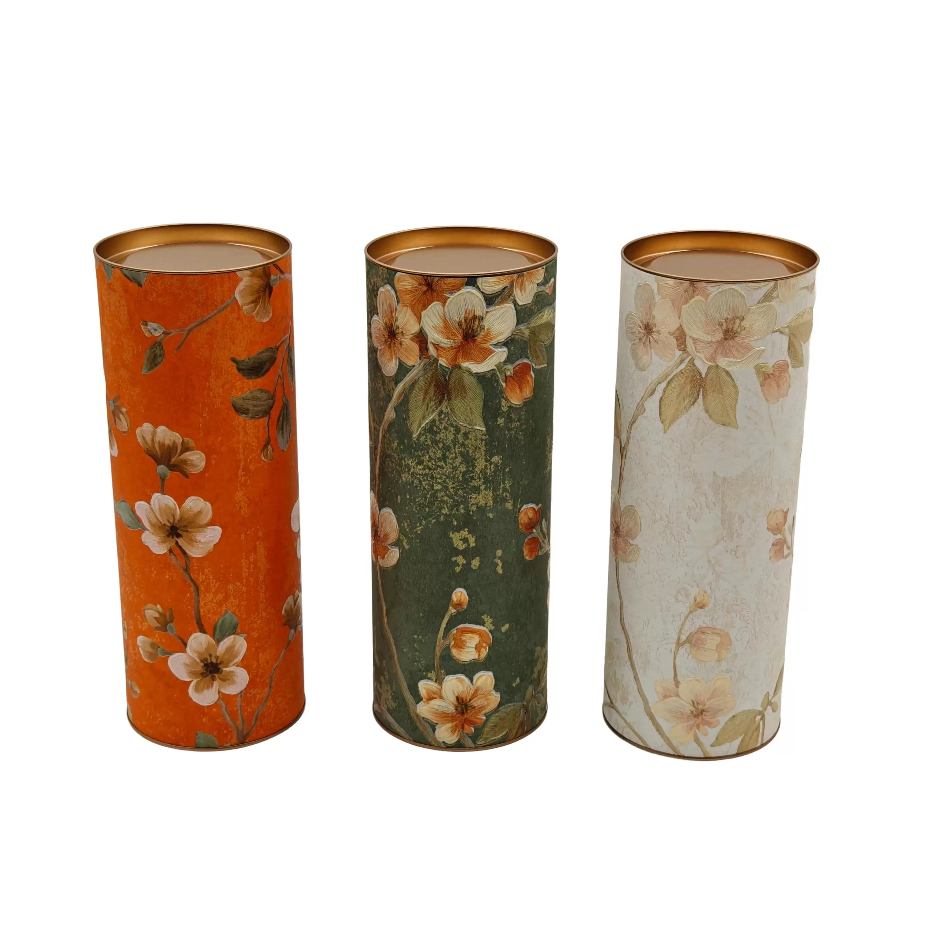 Zylinderförmige Pappschachteln 