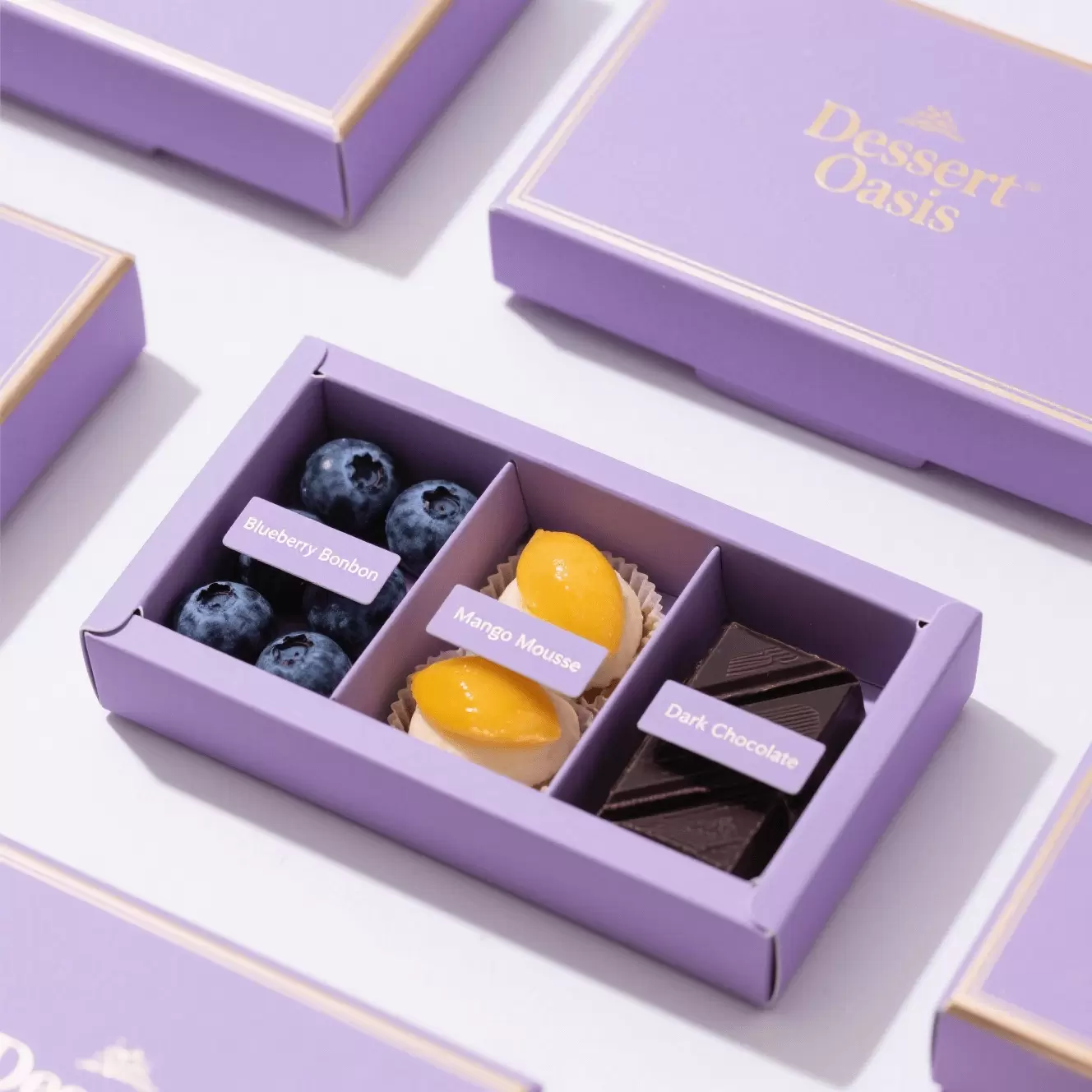 Schokoladen-Geschenkbox