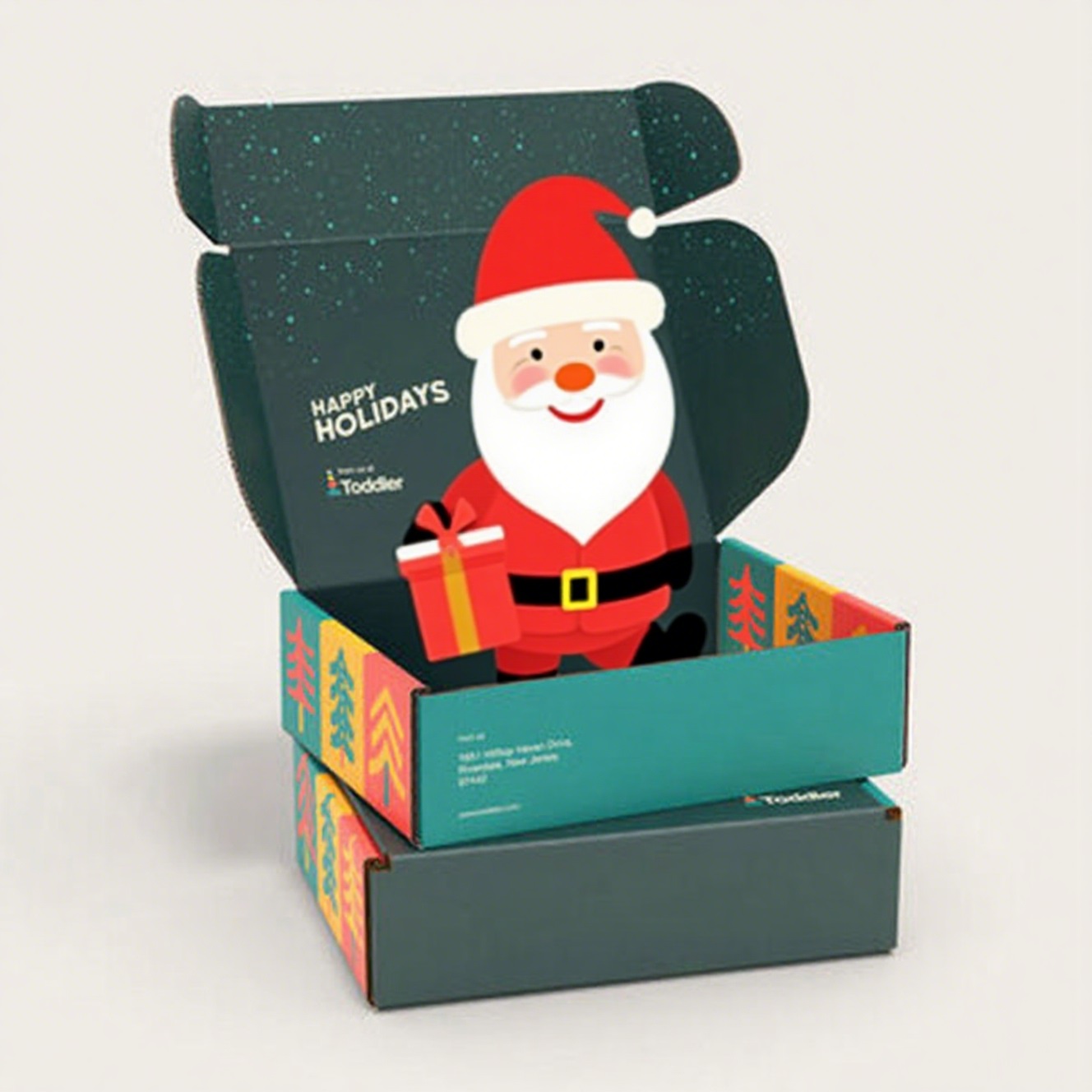 Benutzerdefinierte Weihnachts-Versandkartons