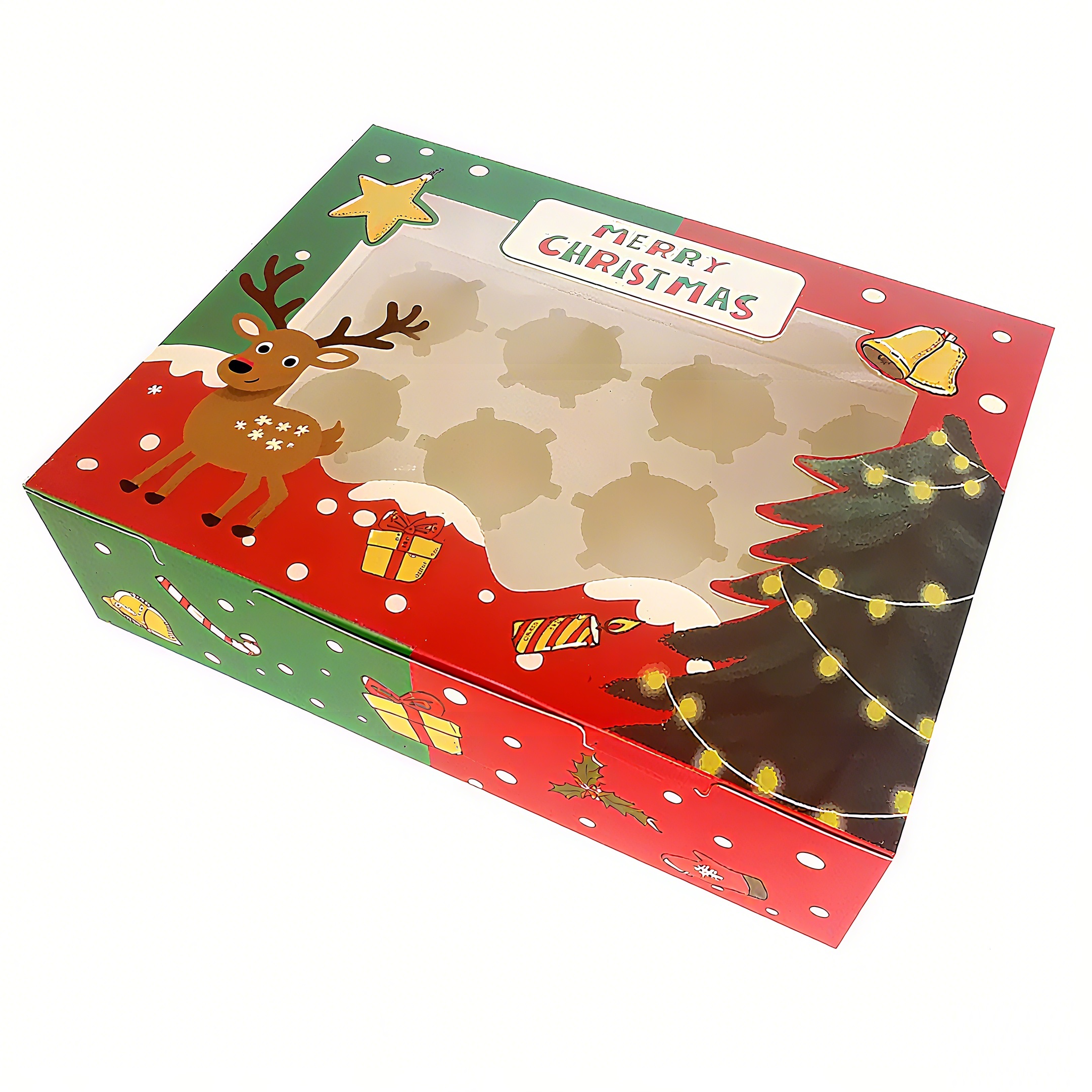 Individuelle Weihnachtsschokoladen-Geschenkboxen
