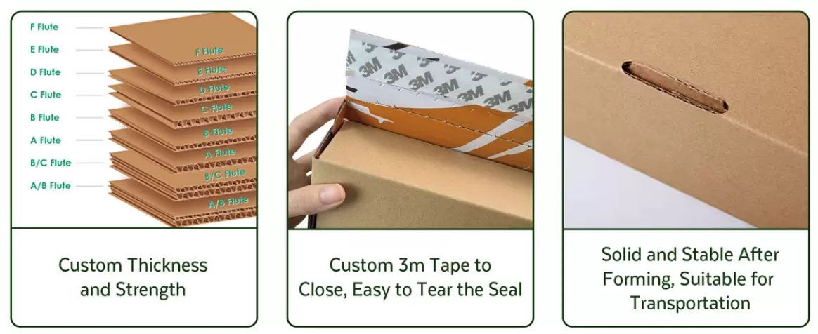 Doppelwandige Wellpappkartons